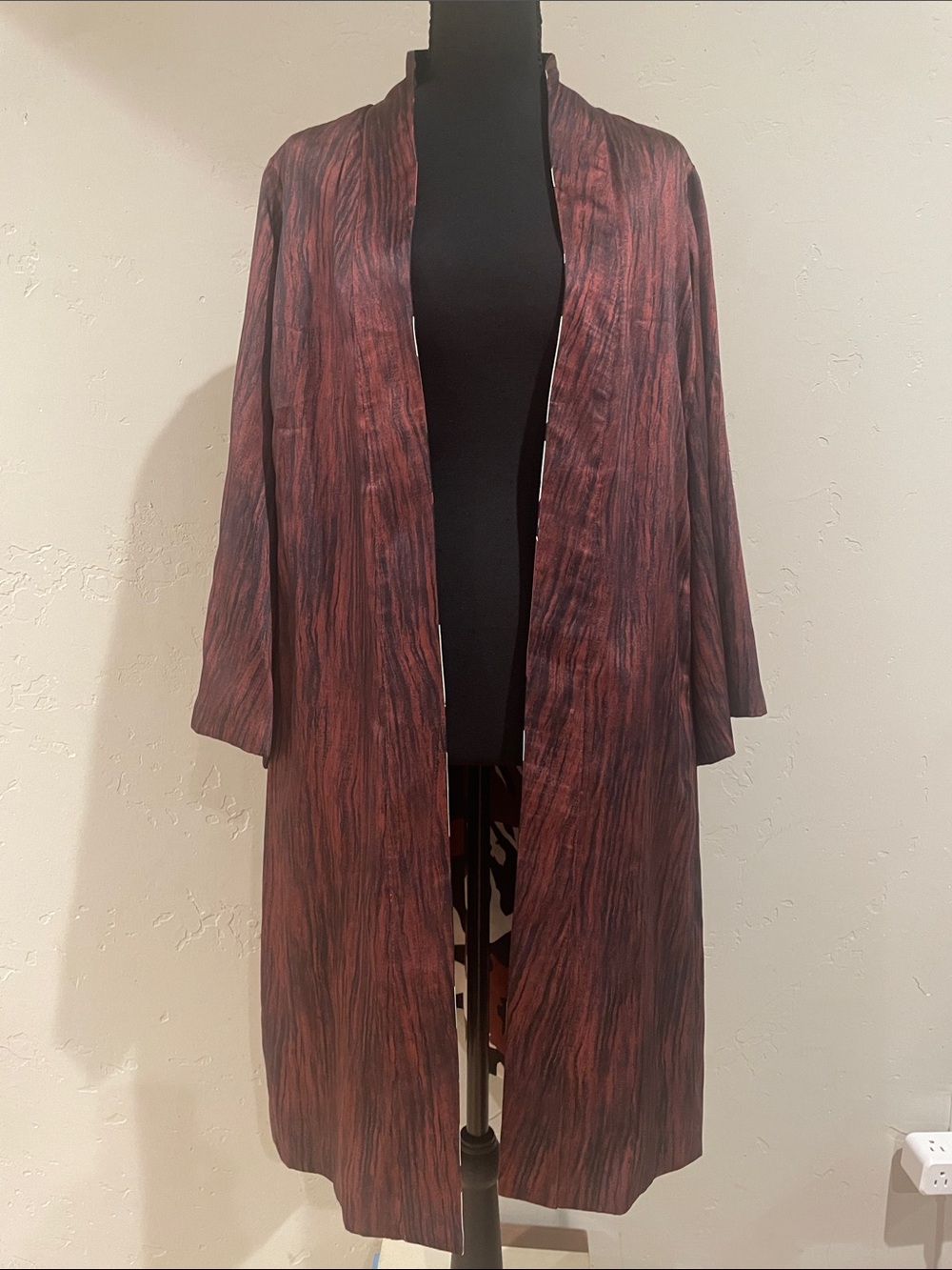 Chico’s Reversible Kimono Robe - Size 1 NWOT